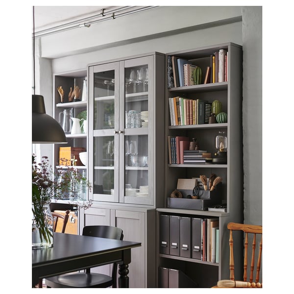 HAVSTA Vitrine grau IKEA