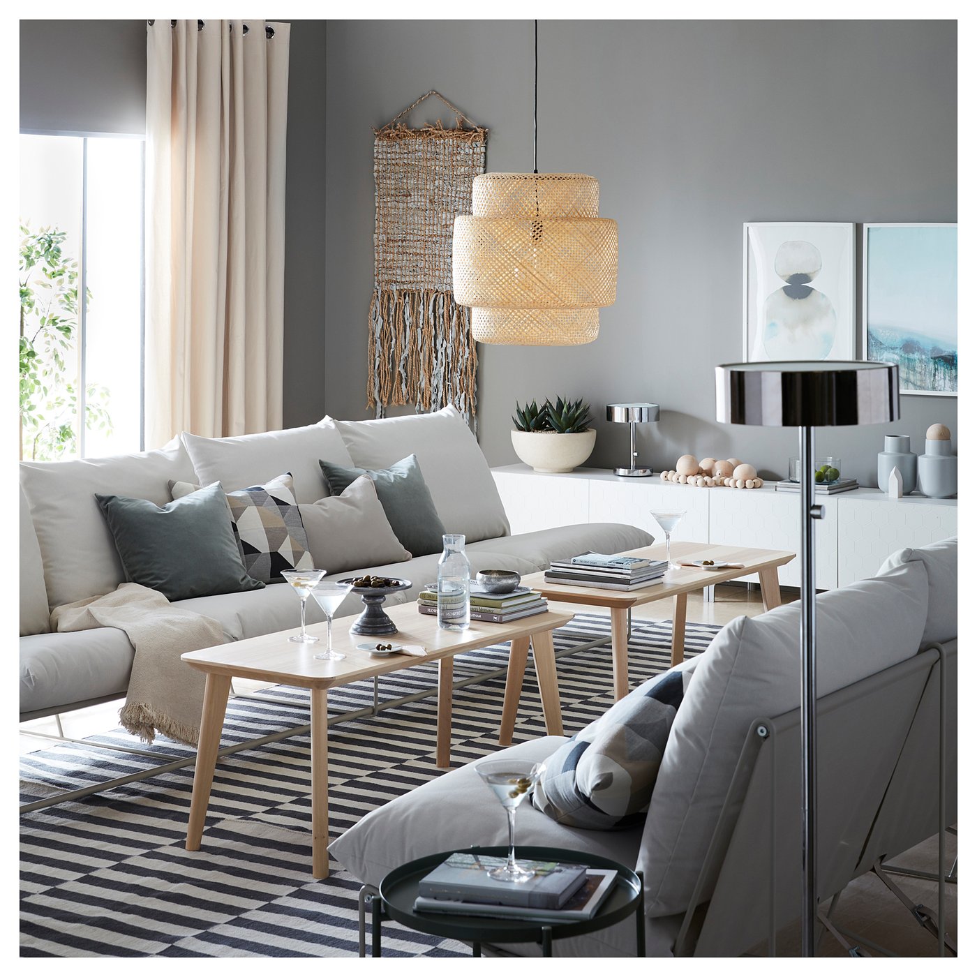 HAVSTEN 4erSofa, drinnen/draußen ohne Armlehnen/beige IKEA Schweiz