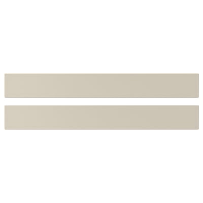 HAVSTORP Schubladenfront, beige, 80x10 cm