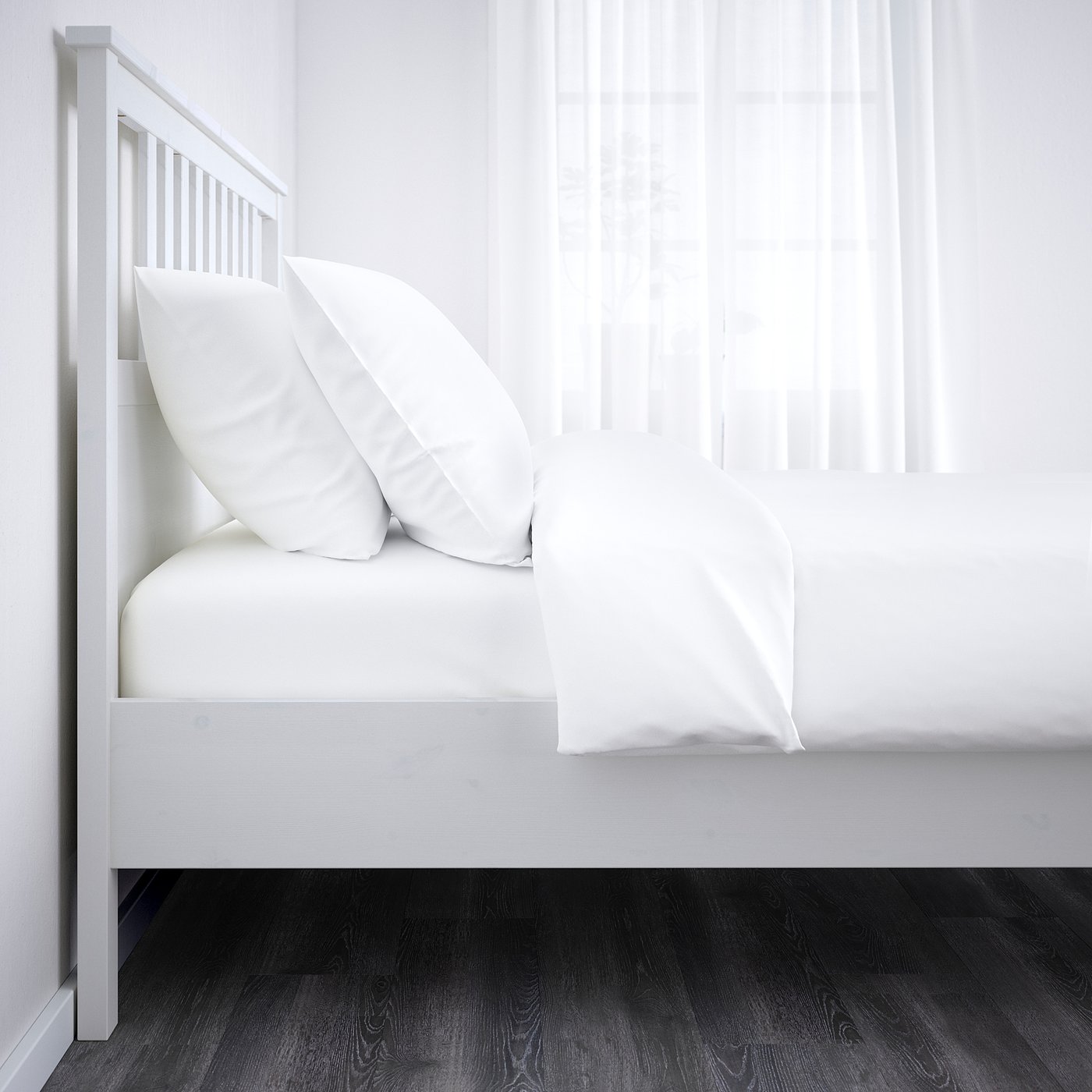 Hemnes Bettgestell Weiss Gebeizt Leirsund Ikea Schweiz