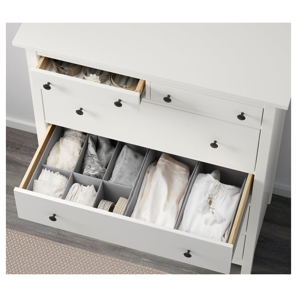 HEMNES Kommode mit 6 Schubladen - weiß - IKEA Schweiz
