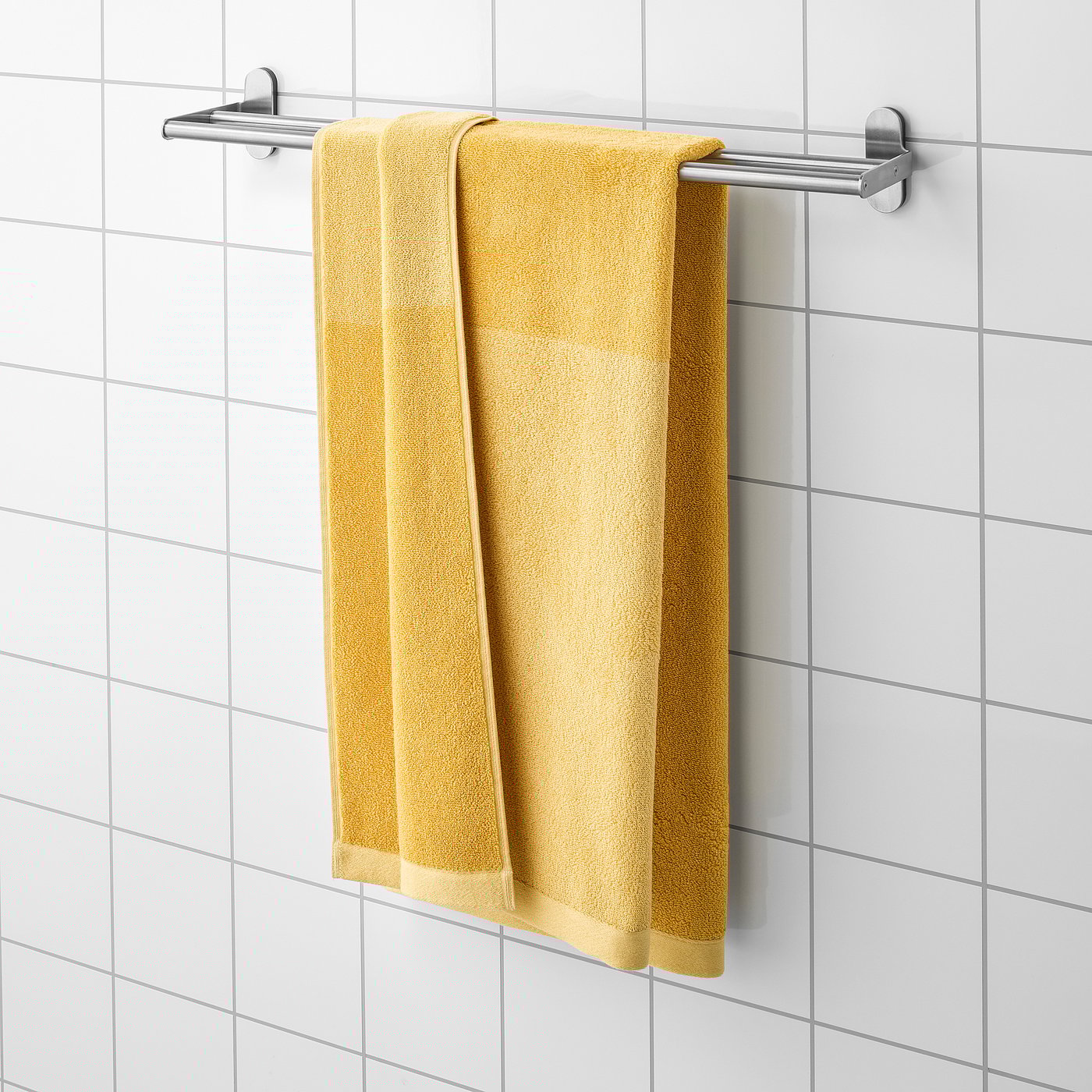 HIMLEÅN Badetuch, gelb/meliert, 70x140 cm - IKEA Schweiz