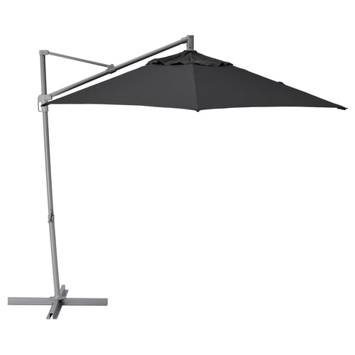 HISSÖ Hängesonnenschirm - anthrazit 300 cm