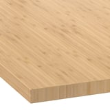 HOLMARED Arbeitsplatte, Bambus/Furnier, 186x2.8 cm