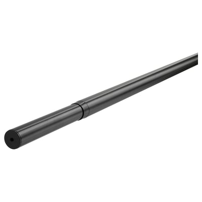 HUGAD Gardinenstange, schwarz, 210-385 cm