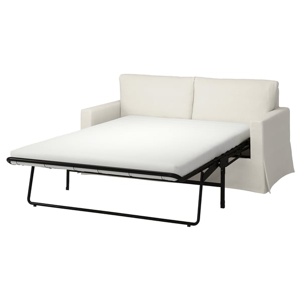 HYLTARP 2er-Bettsofa, Gransel natur