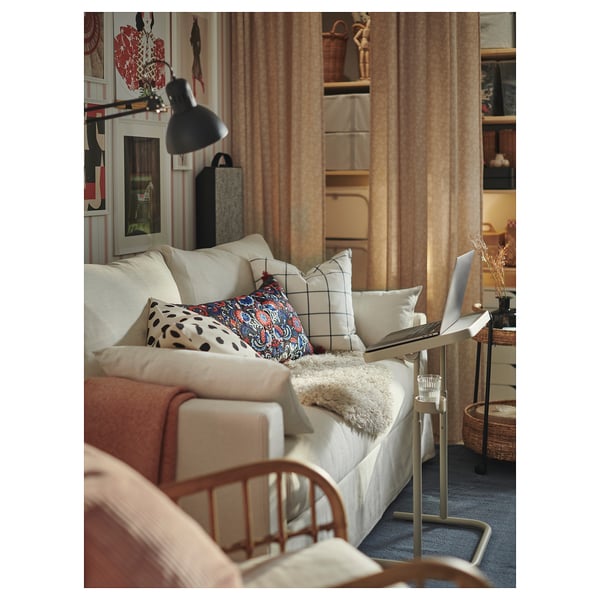 HYLTARP 2er-Bettsofa, Gransel natur