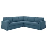 HYLTARP Ecksofa 4-sitzig, Tallmyra blau