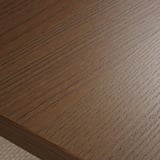 IDÅSEN Schreibtisch sitz/steh, braun/dunkelgrau, 120x70 cm