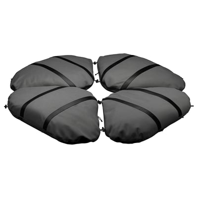 IGGÖN Sandsack für Sonnenschirmfuß, dunkelgrau