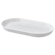 Option: IKEA 365+ Servierplatte, weiß, 27x15 cm