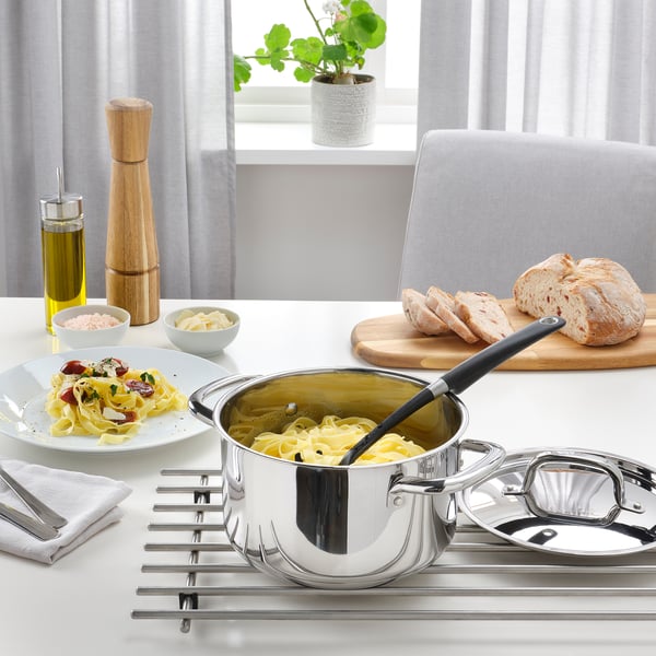 IKEA 365+ Topf mit Deckel, Edelstahl, 3.0 l
