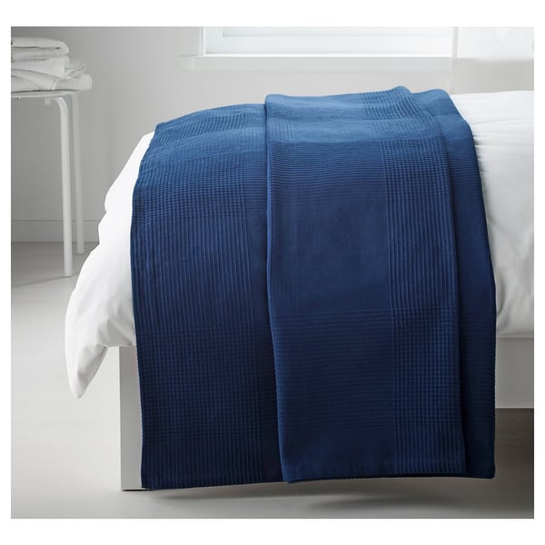 Indira Tagesdecke Dunkelblau 150x250 Cm Ikea Schweiz