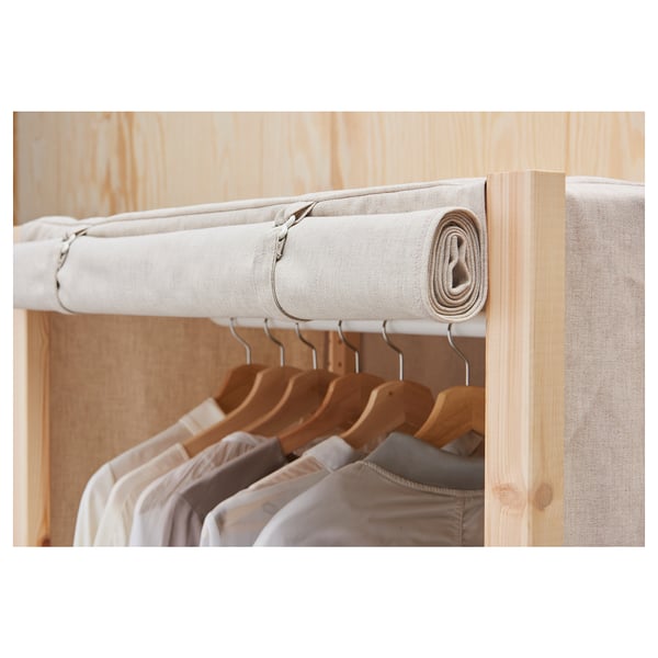 IVAR Regal + Böden/Stangen/Überzug - IKEA