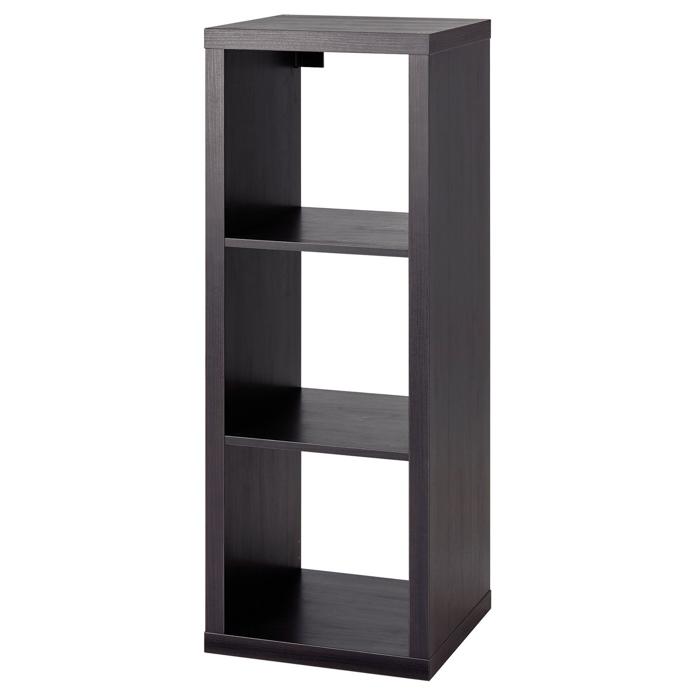 KALLAX Regal - schwarzbraun 42x112 cm
