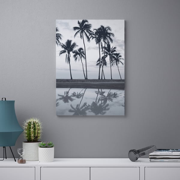 KATEBO Bild, Spiegelungen von Palmen, 50x70 cm IKEA Schweiz