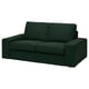 Option: KIVIK 2er-Sofa, Tallmyra dunkelgrün