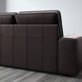 KIVIK Ecksofa 5-sitzig, mit Récamiere/Grann/Bomstad dunkelbraun