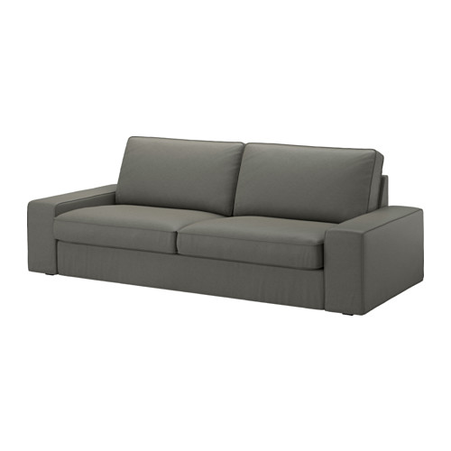 KIVIK 3erSofa Borred graugrün IKEA