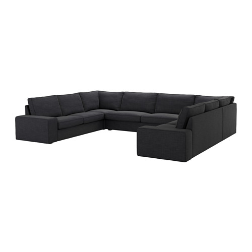 KIVIK Sofa, UForm/7sitzig 9 Plätze/Hillared anthrazit IKEA