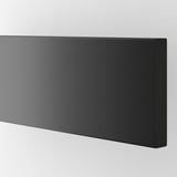 KNIVSHULT Schubladenfront, niedrig, dunkelgrau, 40 cm