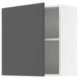 KNOXHULT Wandschrank mit Tür, dunkelgrau, 60x60 cm