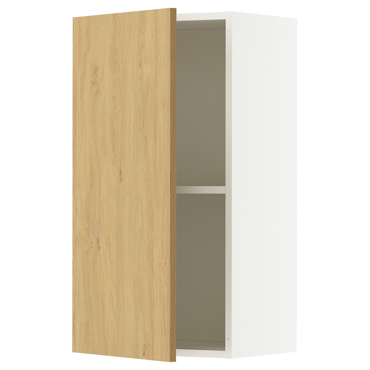 KNOXHULT Wandschrank mit Tür - Eichenachbildung 40x75 cm