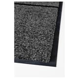 KÖGE Fußmatte, grau/schwarz, 102x152 cm