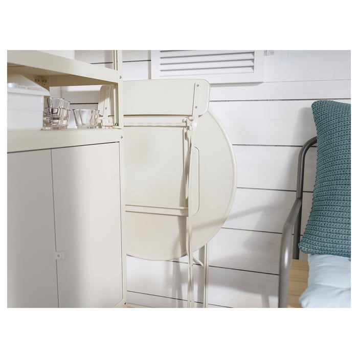KOLBJÖRN Schrank drinnen/draußen, beige, 80x81 cm - IKEA Schweiz