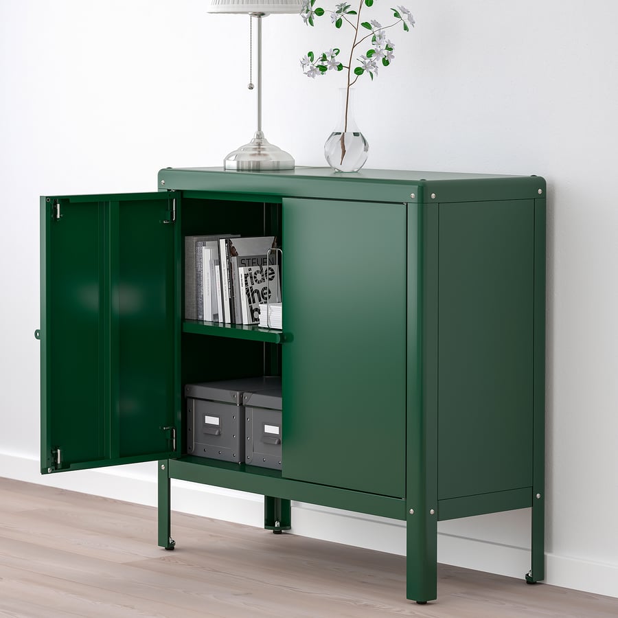 KOLBJÖRN Schrank drinnen/draußen, grün, 80x81 cm IKEA Schweiz