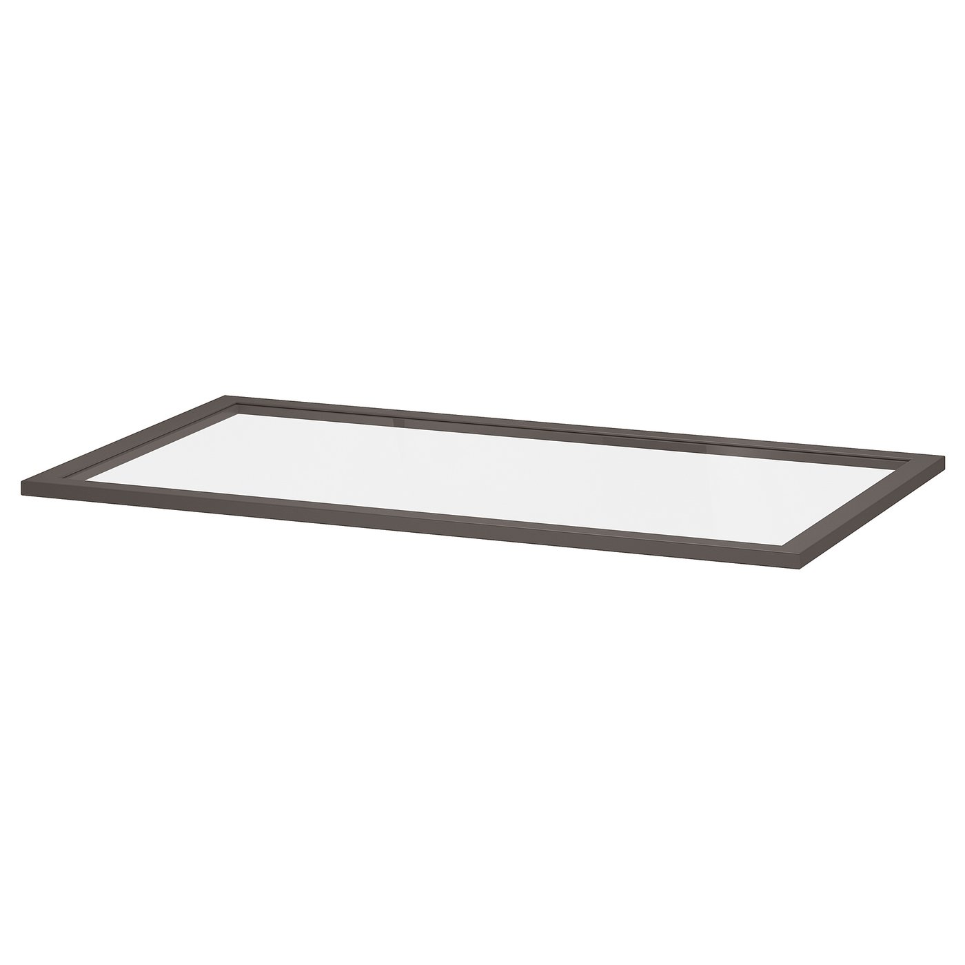 KOMPLEMENT Glaseinlegeboden - dunkelgrau 100x58 cm IKEA occasion