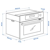 KULINARISK Dampfgarer, IKEA 700 Edelstahl