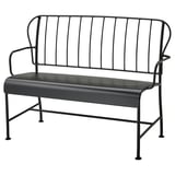 LÄCKÖ 2er-Sofa/außen, grau
