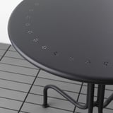 LÄCKÖ Tisch/außen, grau, 70 cm