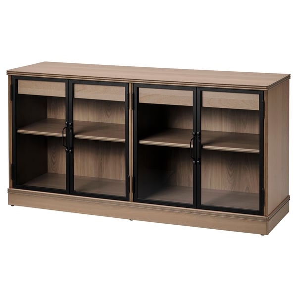 LANESUND Sideboard, graubraun, 161x47x81 cm