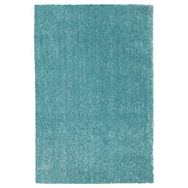 Langsted Teppich Kurzflor Turkis Ikea Schweiz
