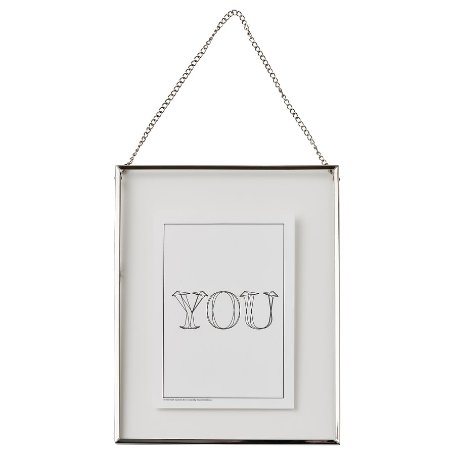 LERBODA Rahmen, silberfarben, 20x25 cm - IKEA Schweiz