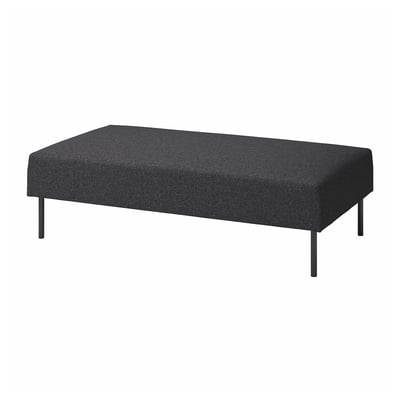 LILLEHEM 2er-Sitzelement, Gunnared/dunkelgrau Metall