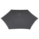 Option: LINDÖJA Stoffüberzug Sonnenschirm, anthrazit, 300 cm