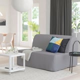 LYCKSELE LÖVÅS 2er-Bettsofa, Knisa hellgrau