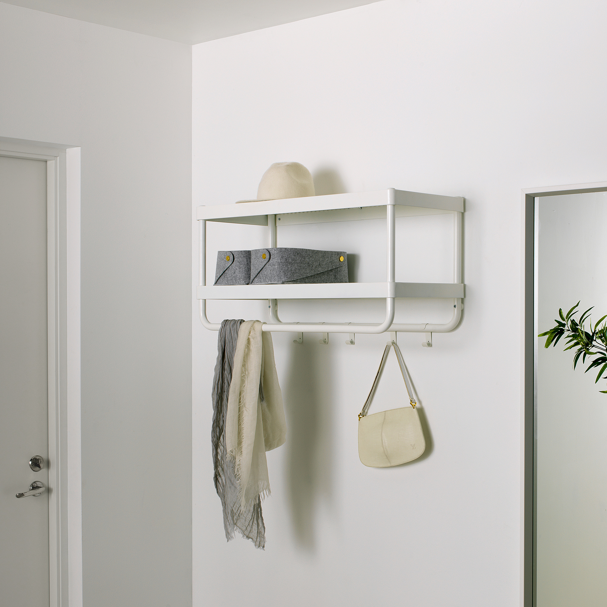 MACKAPÄR Garderobe/hutablage weiß IKEA Schweiz