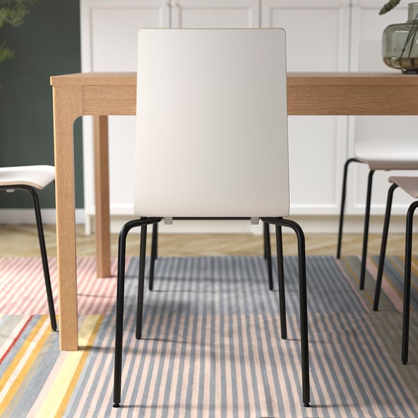 MARTIN Stuhl, schwarz/weiß IKEA Schweiz