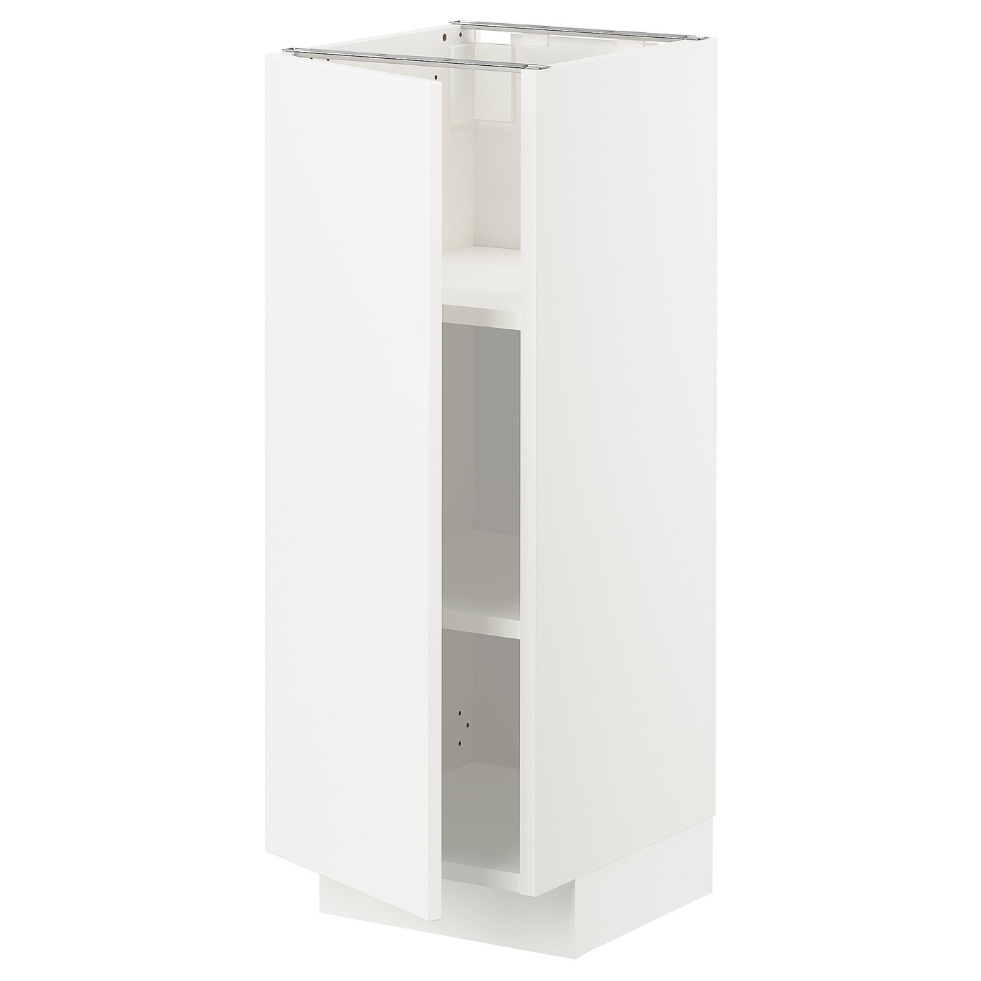 METOD Unterschrank mit Böden - weiß, Veddinge weiß - IKEA ...