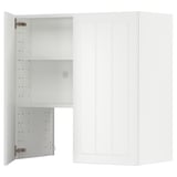 METOD Wandschrank f Dunstabzug/Boden/Tür, weiß/Stensund weiß, 80x80 cm