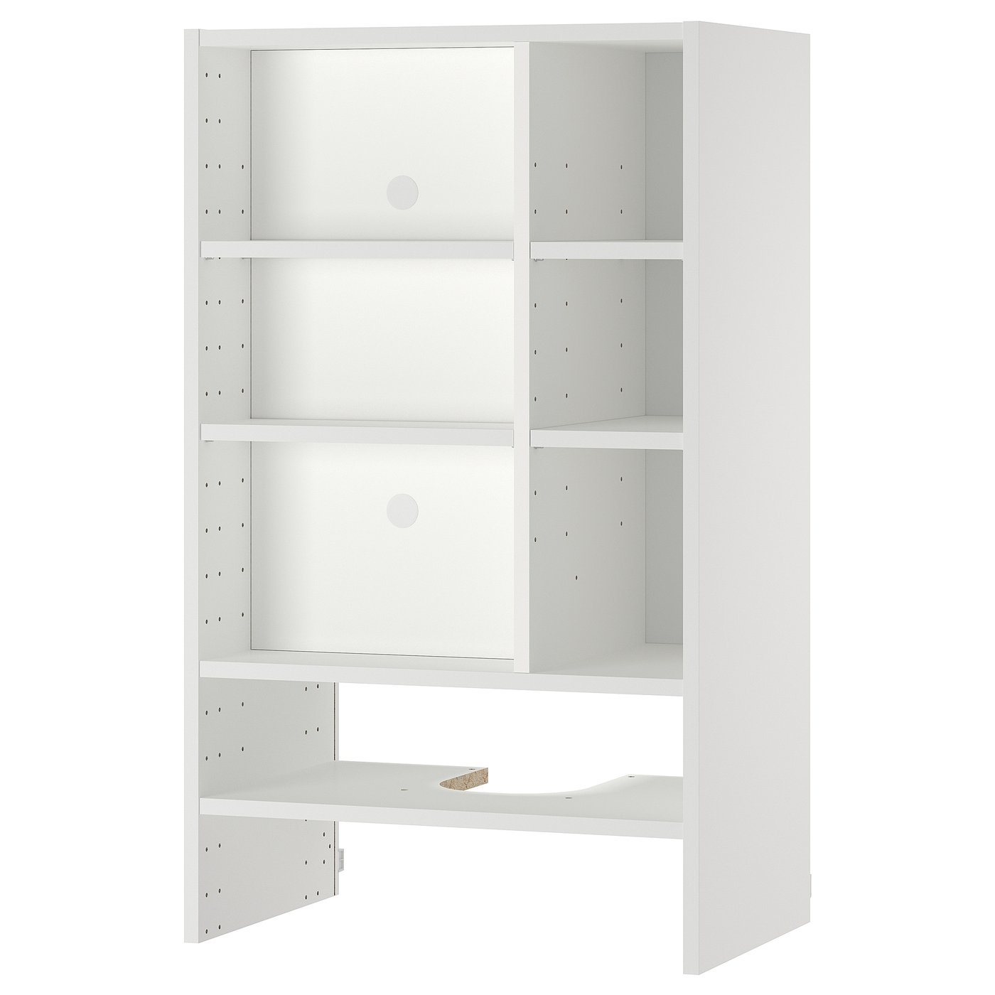 METOD Wandschrank f integ Dunstabzug - weiß 60x37x100 cm