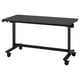 MITTZON Klapptisch mit Rollen, schwarz, 140x70 cm
