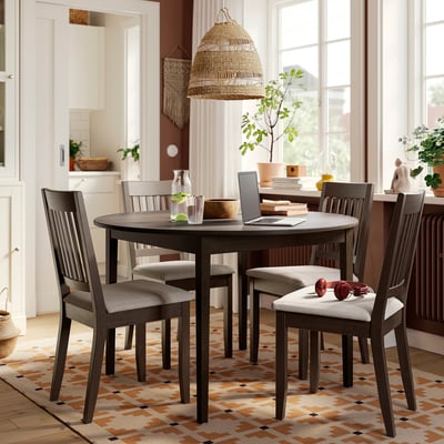 NÄSINGE / NÄSINGE Tisch und 4 Stühle