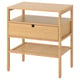 Option: NORDKISA Ablagetisch, Bambus, 60x40 cm