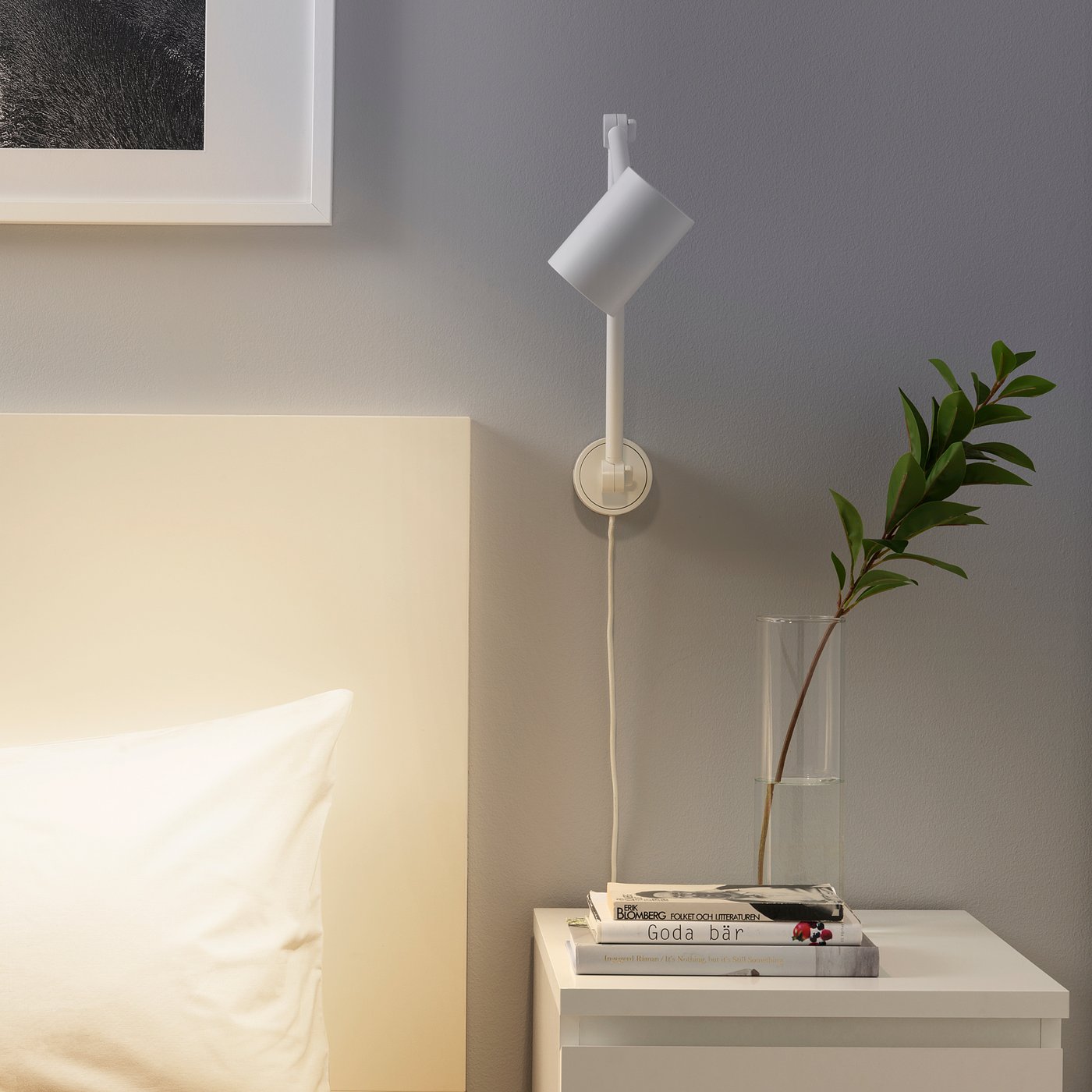 nymÅne arbeits-/wandleuchte - weiß