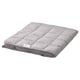 Option: ODONVIDE Gewichtsdecke, mittelwarm, dunkelgrau, 150x200 cm 10 kg